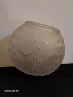 Gesigneerde Art Deco lampenbol van Frères Muller, Antiek en Kunst, Antiek | Lampen, Ophalen of Verzenden