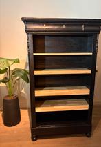 Leuke (boeken) kast! Kleur is hoogglans zwart., Huis en Inrichting, Kasten | Overige, Ophalen, Gebruikt
