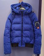 Superdry korte puffer bomberjack kobalt blauw mt M art 50069, Kleding | Dames, Jassen | Winter, Maat 38/40 (M), ., Ophalen of Verzenden