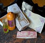 Antieke Dralle parfum flesje in doos, originele reclames, Verzenden