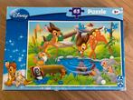 Bambi puzzel compleet 63 stuks, Kinderen en Baby's, Speelgoed | Kinderpuzzels, Ophalen, Meer dan 50 stukjes, Gebruikt