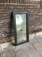 raam, dubbel glas, hardhout, Ophalen, Gebruikt, Minder dan 80 cm, Gevelraam of Ruit