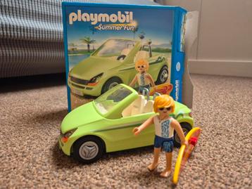 Playmobil Cabrio met Surfer - Summer Fun beschikbaar voor biedingen