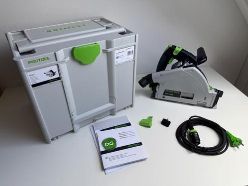 Festool TS 55 FEBQ-Plus Invalzaag in Systainer NIEUW, Doe-het-zelf en Verbouw, Gereedschap | Zaagmachines, Nieuw, Invalzaag, 1200 watt of meer