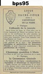 Bps95 prentje januari 1946 intenties van de paus, Verzamelen, Religie, Verzenden, Gebruikt, Overige typen