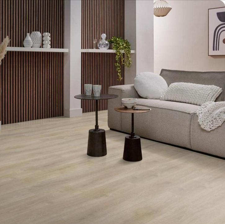 Laminaat Eiken Beige - Duitse Kwaliteit 8mm laagste prijs!!, Doe-het-zelf en Verbouw, Vloerdelen en Plavuizen, Nieuw, Laminaat