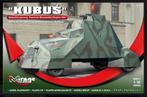 Bouwpakket Hobby Mirage schaal 1:35 Kubus armor tank 355026, Hobby en Vrije tijd, Modelbouw | Auto's en Voertuigen, 1:32 tot 1:50