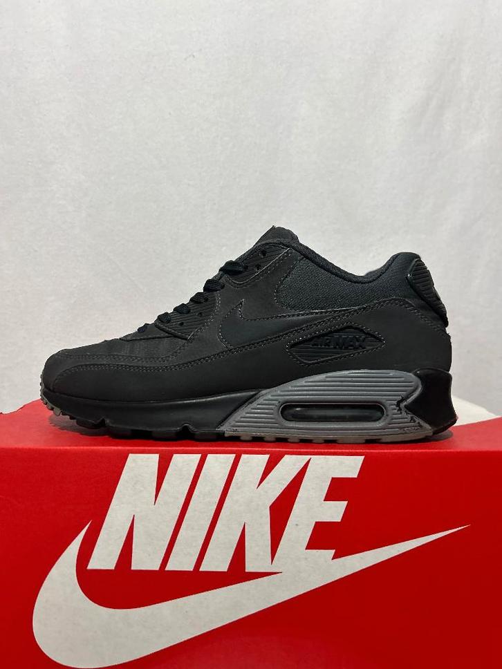 Maat 42,5 - Nike Air Max 90 Essential Anthracite Black, Kleding | Heren, Schoenen, Zo goed als nieuw, Sneakers of Gympen, Zwart