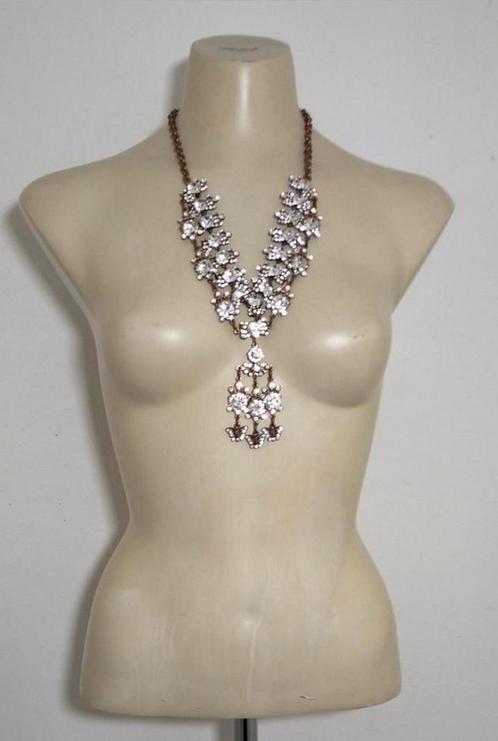 Butterfly ketting Swarovski met bijpassende armband by Otazu, Sieraden, Tassen en Uiterlijk, Kettingen, Zo goed als nieuw, Overige materialen