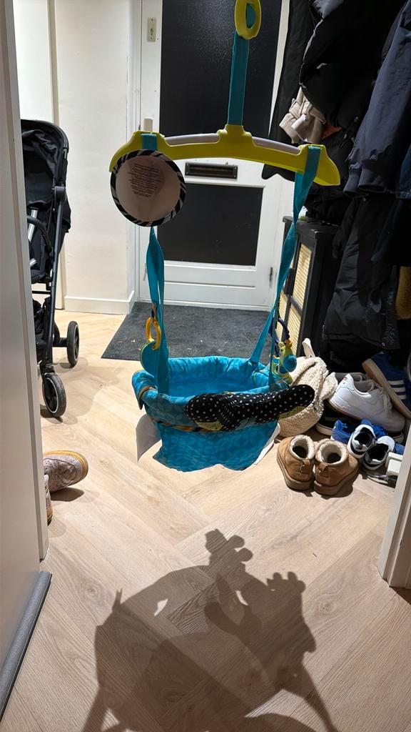 Bright starts bouncer jumper spring, Kinderen en Baby's, Speelgoed | Buiten | Trampolines, Nieuw, Ophalen