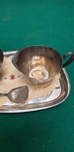 -	sola melk en suikerset, sola s 100, verzilverd, 4-delig, Antiek en Kunst, Ophalen of Verzenden