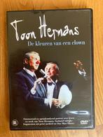 DVD Toon Hermans - De kleuren van een clown, Cd's en Dvd's, Dvd's | Cabaret en Sketches, Alle leeftijden, Ophalen of Verzenden