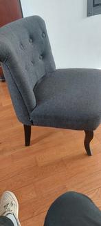 RIVERDALE donker grijs fauteuiltje,z.g.a.n., Huis en Inrichting, Stoelen, Ophalen, Riverdale, Zo goed als nieuw, Eén