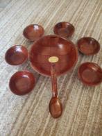 Vintage 8-delige Pinda set Jaren '60., Antiek en Kunst, Ophalen of Verzenden