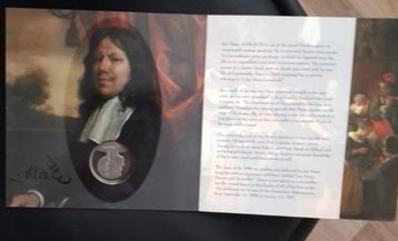 ZEER MOOIE ZILVEREN 10 GULDEN JAN STEEN JUBILEUM  MUNT 1996 beschikbaar voor biedingen