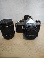 Pentax ME Super + 1.7 50mm lens & 3.5 135mm lens, Audio, Tv en Foto, Fotocamera's Analoog, Ophalen of Verzenden, Gebruikt, Spiegelreflex