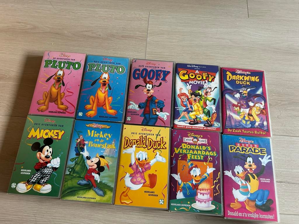 Disney VHS Collectie - Klassiekers voor Jong en Oud!, Cd's en Dvd's, Alle leeftijden, Ophalen of Verzenden, Gebruikt, Komedie