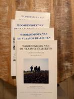 4 boeken uit de reeks: Woordenboek van de Vlaamse Dialecten, Boeken, Ophalen of Verzenden, Zo goed als nieuw, Overige uitgevers
