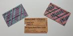 Rolling Stones originele entree kaartjes 1982, Tickets en Kaartjes