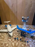 Playmobil vliegtuig en luchthaven verkeerstoren, Ophalen of Verzenden, Gebruikt
