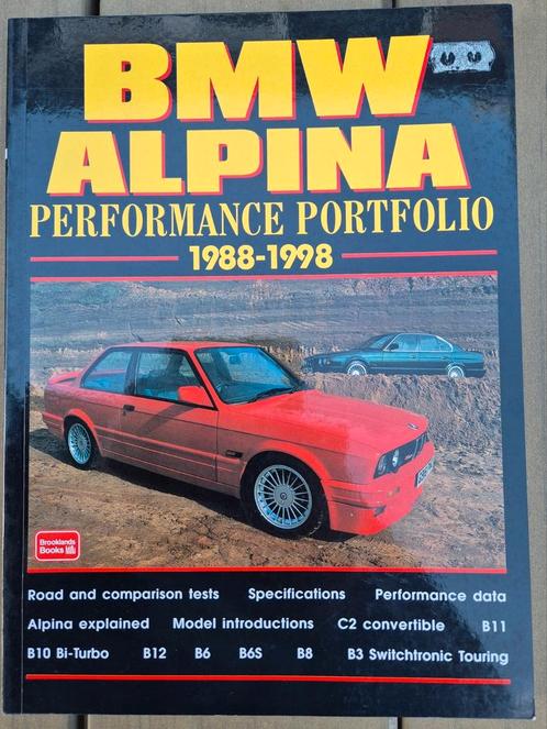 BMW Alpina Performance Portfolio 1988-1998 / Brooklands, Boeken, Auto's | Boeken, Zo goed als nieuw, BMW, Ophalen of Verzenden