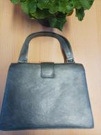 Kerstaanbieding Vintage Blok van Heijst grijze damestas, Ophalen of Verzenden, Zo goed als nieuw, Grijs, Handtas