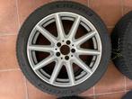 Mercedes AMG Velgen met 225/45 R18 Michelin Alpin, Banden en Velgen, Gebruikt, Personenwagen, 225 mm