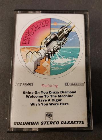 Pink Floyd  CASSETTE Wish You Were Here USA 1975 beschikbaar voor biedingen