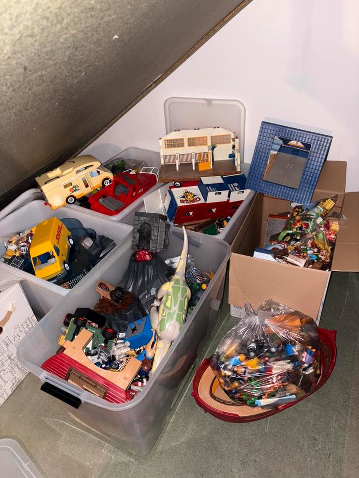 Grote partij playmobil (sinterklaas/kerst kadoo), Kinderen en Baby's, Speelgoed | Playmobil, Zo goed als nieuw, Complete set, Ophalen