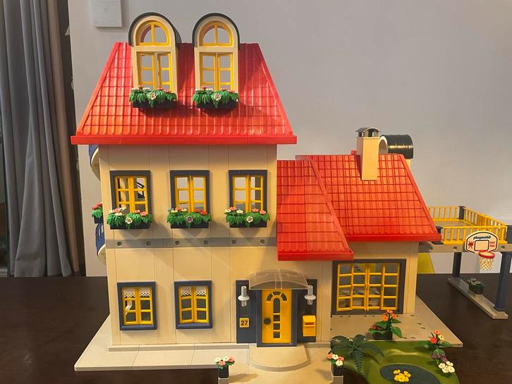 Playmobil Huis Compleet met Inrichting!, Kinderen en Baby's, Speelgoed | Playmobil, Gebruikt, Ophalen of Verzenden