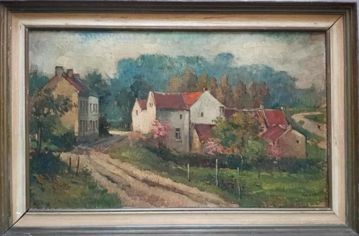 Walter  ( Walthere ) Neuhof (1904- 1982) Maastricht Kanne, Antiek en Kunst, Kunst | Schilderijen | Klassiek, Ophalen