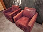 2 zeer fijn zittende fauteuils, Ophalen of Verzenden, Zo goed als nieuw, 75 tot 100 cm, Minder dan 150 cm