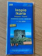 Wandelgids van het Griekse eiland Ikaria, 2000 tot heden, Europa Overig, Ophalen of Verzenden, Landkaart