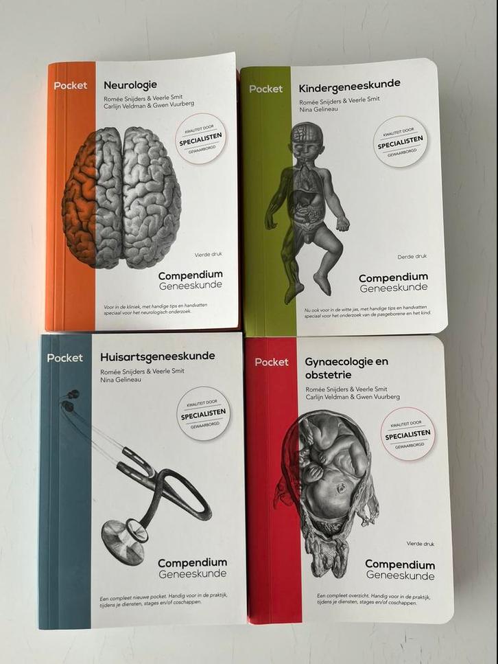 Compendium Geneeskunde pocket Neurologie, Boeken, Studieboeken en Cursussen, Zo goed als nieuw, WO, Beta, Ophalen of Verzenden