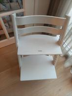Trip Trap Meegroeistoel - wit/grijs, Kinderen en Baby's, Kinderstoelen, Ophalen, Gebruikt, Meegroeistoel