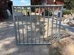 Gegalvaniseerd rek bovendeel paardenstal deur., Ophalen, Zo goed als nieuw