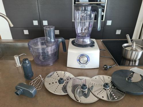 Keukenmachine Philips Blender HR7775, Witgoed en Apparatuur, Keukenmixers, Gebruikt, 3 snelheden of meer, Vaatwasserbestendig