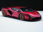 Nieuw modelauto Lamborghini Sian FKP37 – Bburago 1:18, Auto, Nieuw, Ophalen of Verzenden, Bburago