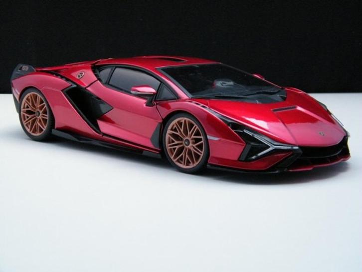 Nieuw modelauto Lamborghini Sian FKP37 – Bburago 1:18, Hobby en Vrije tijd, Modelauto's | 1:18, Nieuw, Auto, Bburago, Ophalen of Verzenden