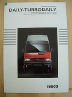 Iveco Daily / TurboDaily 1993 Brochure Gesloten bestelwagen, Overige merken, Iveco, Zo goed als nieuw, Ophalen