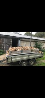 Haardhout - 1 m³ gestapeld en gedroogd, Tuin en Terras, Haardhout, Minder dan 3 m³, Ophalen, Overige houtsoorten, Blokken