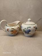Vintage roomstel - suikerpot en melkkan, Huis en Inrichting, Keuken | Servies, Gebruikt, Overige typen, Ophalen of Verzenden, Overige stijlen