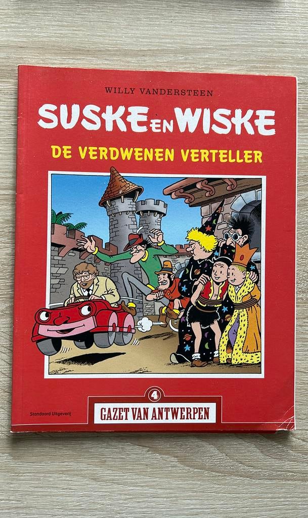 Suske en Wiske - De verdwenen verteller, Eén stripboek, Ophalen of Verzenden, Gelezen