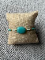 Turquoise 3 mm miyuki kralen armband, Sieraden, Tassen en Uiterlijk, Armbanden, Blauw, Nieuw, Ophalen of Verzenden, Elastiek