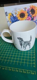 NIEUWE: Wrendale Design beaker "Walkies" rare, Huis en Inrichting, Keuken | Servies, Nieuw, Ophalen of Verzenden, Overige stijlen