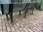Metalen tuinbank 3 persoons 180 cm, Ophalen of Verzenden, Gebruikt, Metaal