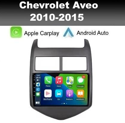 Chevrolet Aveo android 14 navigatie carkit 9inch usb carplay, Auto diversen, Autoradio's, Nieuw, Ophalen of Verzenden