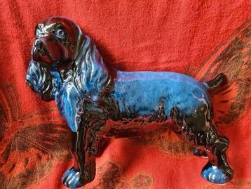 Blue Mountain beeld Pottery Canada Cockerspaniel blauw beschikbaar voor biedingen