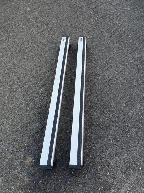 Thule Wingbar dakdragers (evo) 120 cm open dakrails, Auto diversen, Dakdragers, Zo goed als nieuw, Ophalen