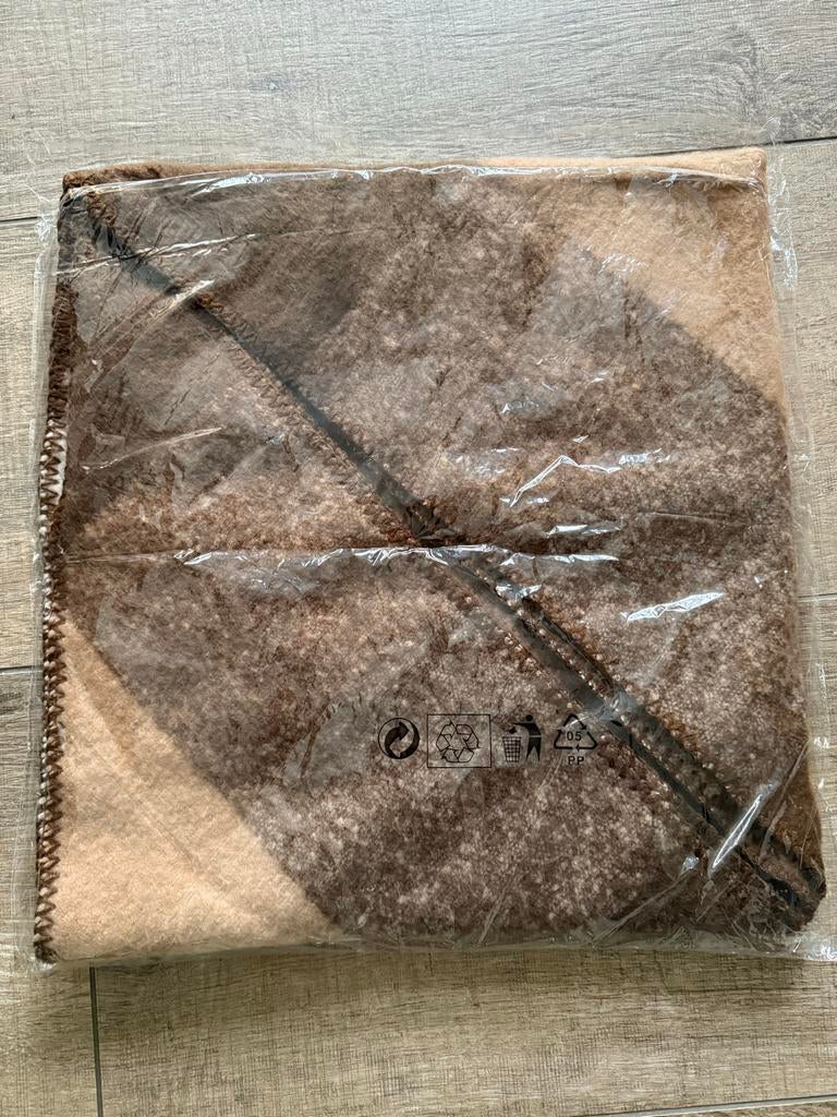 Nieuwe sjaal / omslagdoek bruin-beige, Ophalen of Verzenden, Nieuw